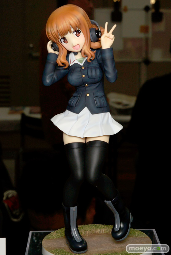 ウェーブのガールズ＆パンツァー 劇場版 武部沙織 パンツァージャケットVer.の新作フィギュア彩色サンプル撮りおろし画像01