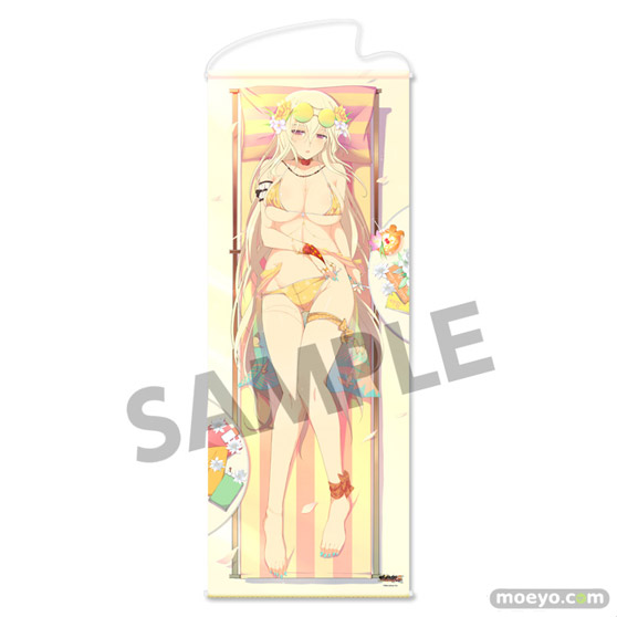 閃乱カグラ NewWave Gバースト 等身大タペストリー 夜桜と麗王のサンプル画像02