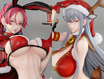 ヴェルテクス「セルベリア・ブレス／ユリアナ・エーベルハルト -X’mas Party Set-」新作フィギュア彩色サンプル画像レビュー