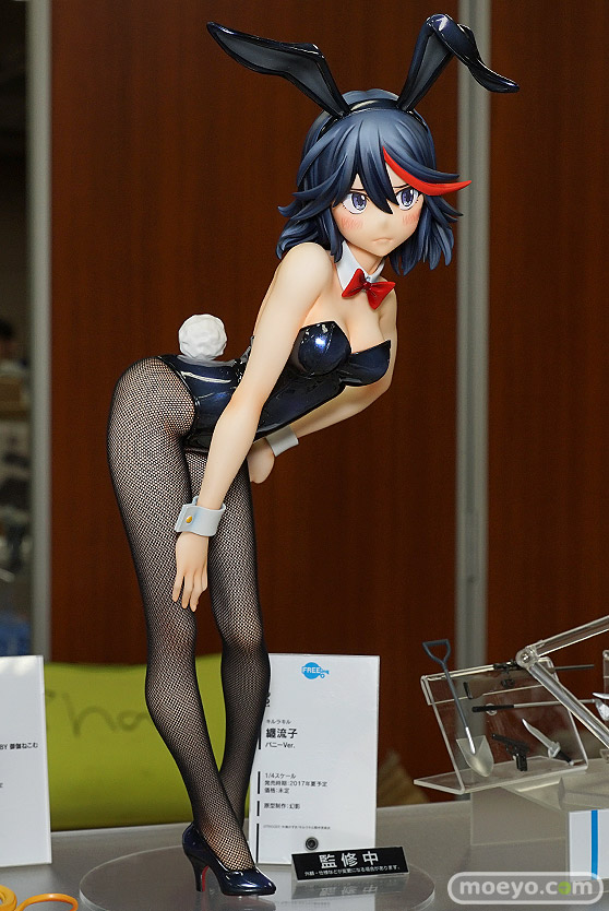 フリーイングのB-STYLE キルラキル 纏流子 バニーVer.の新作フィギュア彩色サンプル画像03