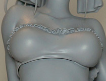 グランドトイズ新作フィギュア「サイレントメビウス 彩狐由貴（さいこ ゆき）」の監修中原型が展示！【トレフェス有明16】