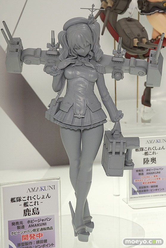 ホビージャパンの艦隊これくしょん-艦これ- 鹿島の新作フィギュア原型画像02