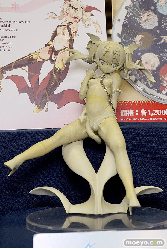 キャラアニのBlade オリジナルデザインフィギュア さきゅばすちゃんの新作フィギュア原型画像01