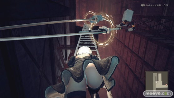 NieR_Automata ニーア オートマタ 2Bのおパンツとお尻画像05