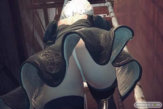 NieR_Automata ニーア オートマタ 2Bのおパンツとお尻画像10
