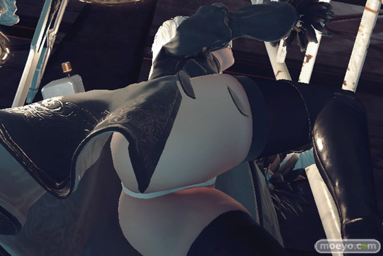NieR_Automata ニーア オートマタ 2Bのおパンツとお尻画像12