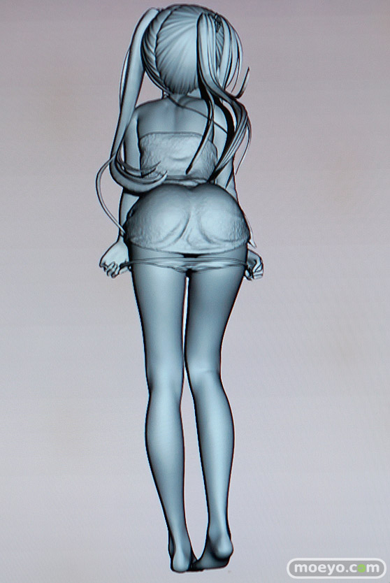 美少女大陸のこうたろさんイラスト新作フィギュアの3D原型画像04