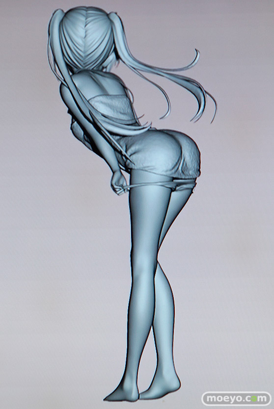 美少女大陸のこうたろさんイラスト新作フィギュアの3D原型画像05