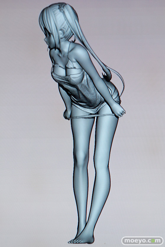美少女大陸のこうたろさんイラスト新作フィギュアの3D原型画像06