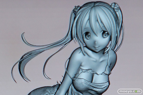 美少女大陸のこうたろさんイラスト新作フィギュアの3D原型画像07
