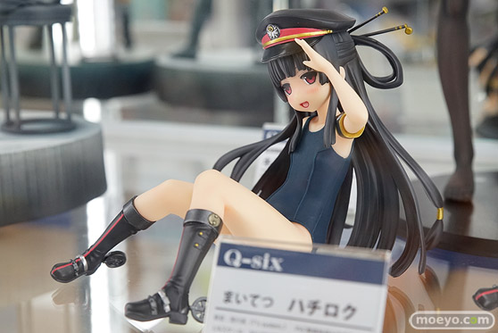 Q-sixのまいてつ ハチロク　白スクver.の新作フィギュア彩色サンプル画像04