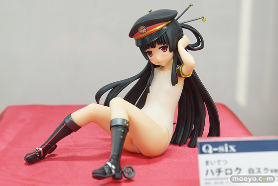 Q-sixのまいてつ ハチロク　白スクver.の新作フィギュア彩色サンプル画像14