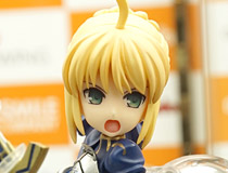 ファット・カンパニー新作フィギュア「パルフォム Fate/stay night [UBW] セイバー」彩色サンプルがボークスホビー天国で展示！