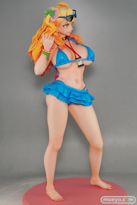 ダイキ工業のおしえて！ ギャル子ちゃん 水着のギャル子ちゃんの新作フィギュア彩色サンプル画像03