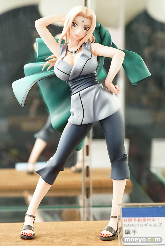 メガハウスのNARUTOギャルズ NARUTO‐ナルト‐ 疾風伝 綱手の新作フィギュア彩色サンプル画像01