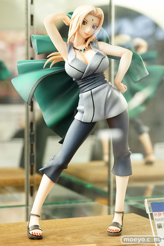 メガハウスのNARUTOギャルズ NARUTO‐ナルト‐ 疾風伝 綱手の新作フィギュア彩色サンプル画像02