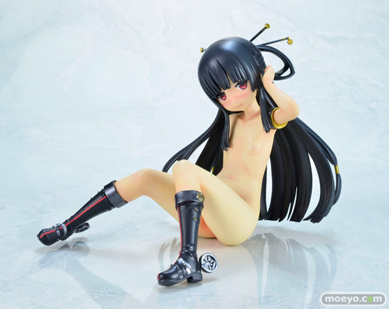 Q-sixのまいてつ ハチロク 白スクver.の新作フィギュア彩色サンプルキャストオフエロ画像01