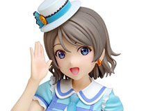 ヨーソロー！とさわやかな敬礼ポーズで可愛く立体化！ウェーブ新作フィギュア「ドリームテック ラブライブ！サンシャイン！！ 渡辺曜 君のこころは輝いてるかい？Ver.」予約開始！