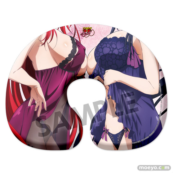 【HS限定】ハイスクールD×D BorN リアス&朱乃 ぽふぽふネックピロー B2タペストリー付限定版サンプル画像02