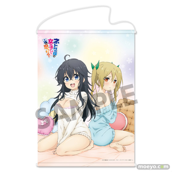 ネトゲの嫁は女の子じゃないと思った? 描き下ろしB2タペストリー 亜子&茜サンプル画像01