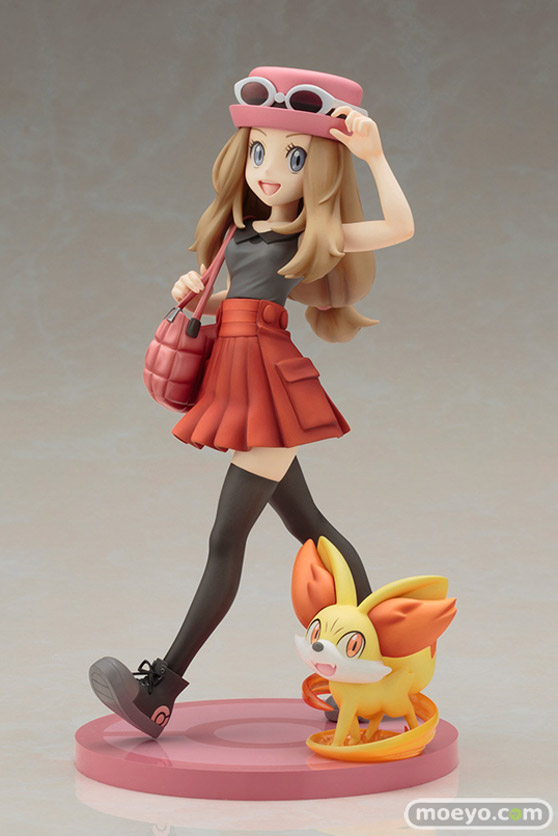 コトブキヤのARTFX J 『ポケットモンスター』シリーズ セレナ with フォッコの新作フィギュア彩色サンプル画像01