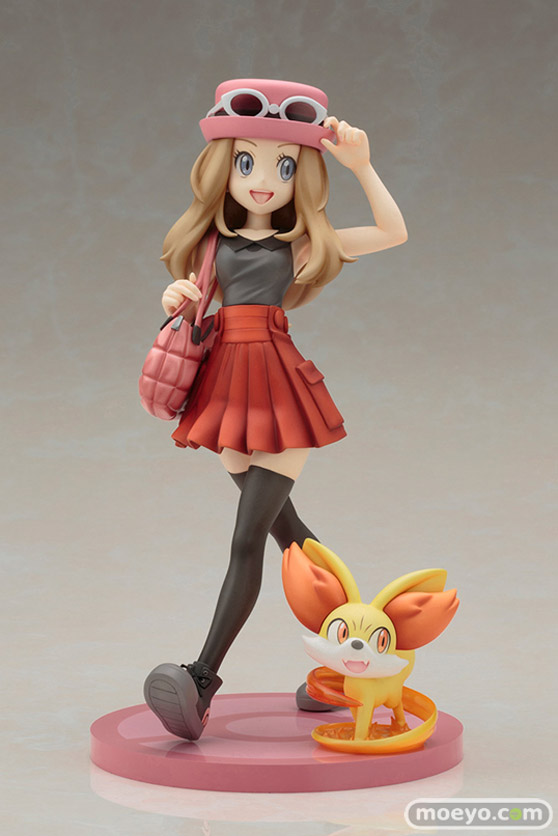 コトブキヤのARTFX J 『ポケットモンスター』シリーズ セレナ with フォッコの新作フィギュア彩色サンプル画像02