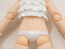 新しい着せ替え水着ボディが登場！ コトブキヤ「キューポッシュえくすとら フリル水着ボディ(くろ/しろ)」予約開始！