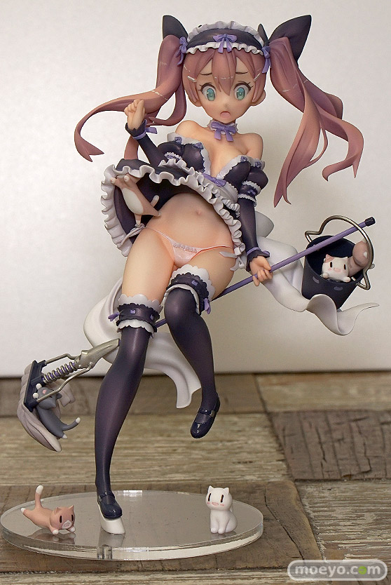 PROGRESSのPEACH メイドフィギュアシリーズ タビーさんの新作フィギュア彩色サンプル画像01