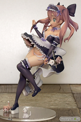 PROGRESSのPEACH メイドフィギュアシリーズ タビーさんの新作フィギュア彩色サンプル画像09