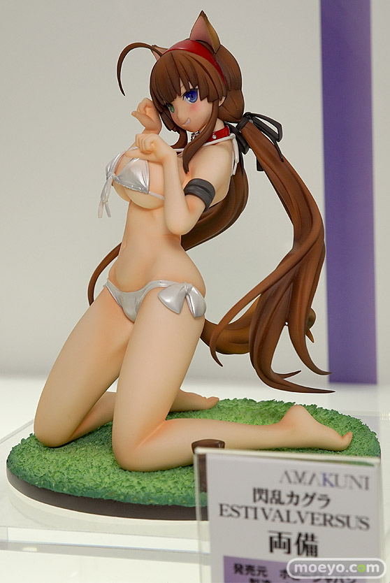 ホビージャパンの閃乱カグラ ESTIVAL VERSUS 両備の新作フィギュア彩色サンプル画像04