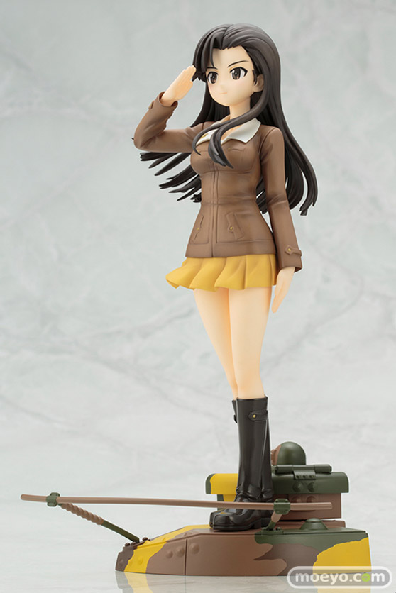 コトブキヤのガールズ&パンツァー 劇場版 西絹代の新作フィギュア彩色サンプル画像02