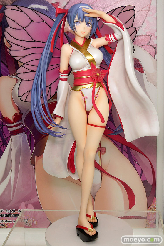 アルファマックスのT2アート☆ガールズ 愛玩妖精 蓮華の新作フィギュア彩色サンプル画像01