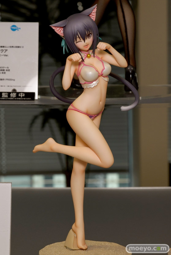 フリーイングのシャイニング・ビーチヒロインズ シャオメイ-水着Ver.-の新作フィギュア彩色サンプルパレオなし画像03