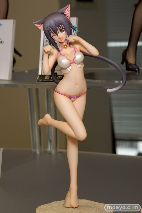 フリーイングのシャイニング・ビーチヒロインズ シャオメイ-水着Ver.-の新作フィギュア彩色サンプルパレオなし画像04