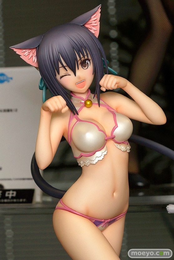 フリーイングのシャイニング・ビーチヒロインズ シャオメイ-水着Ver.-の新作フィギュア彩色サンプルパレオなし画像05