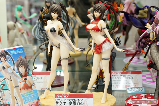 秋葉原での新作フィギュア展示の様子31