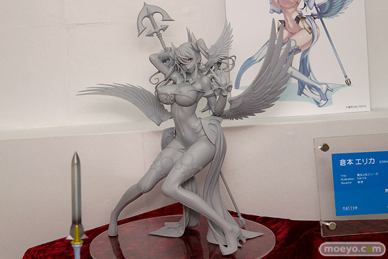 ネイティブの魔法少女シリーズ 倉本エリカの新作フィギュア原型画像01