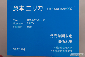 ネイティブの魔法少女シリーズ 倉本エリカの新作フィギュア原型画像11
