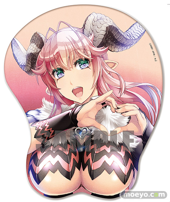 七つの大罪 立体マウスパッド アスモデウス サンプル画像01