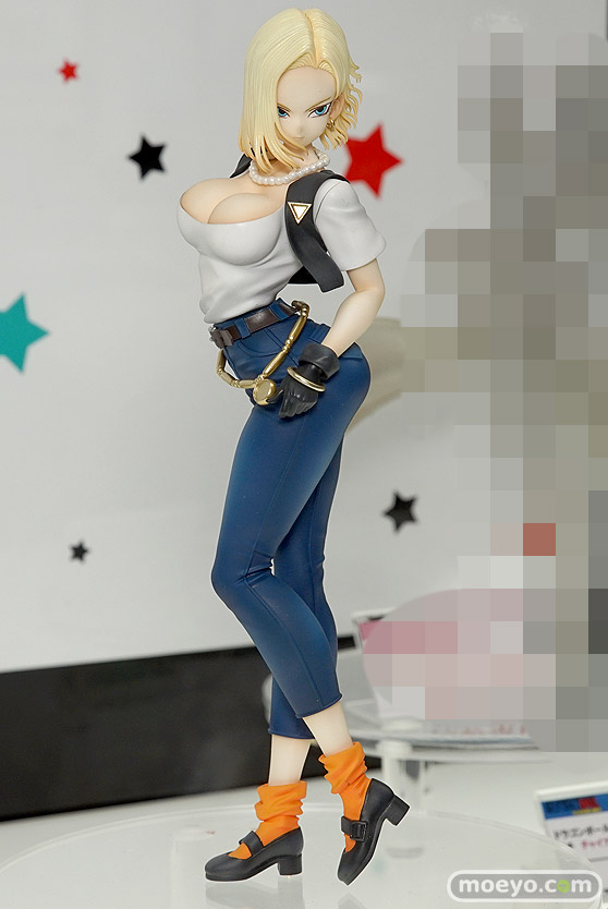 メガハウスのドラゴンボールギャルズ 人造人間18号 Ver.IIの新作フィギュア彩色サンプル画像02