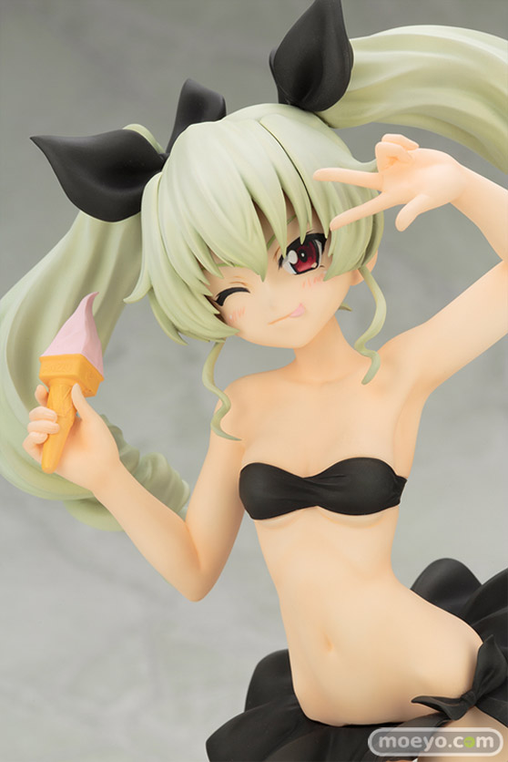コトブキヤのガールズ＆パンツァー 劇場版 アンチョビ 水着ver.の新作フィギュア彩色サンプル画像07