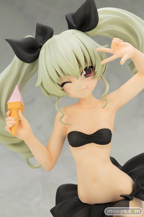 コトブキヤのガールズ＆パンツァー 劇場版 アンチョビ 水着ver.の新作フィギュア彩色サンプル画像08
