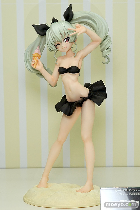コトブキヤのガールズ＆パンツァー 劇場版 アンチョビ 水着ver.の新作フィギュア彩色サンプル画像09