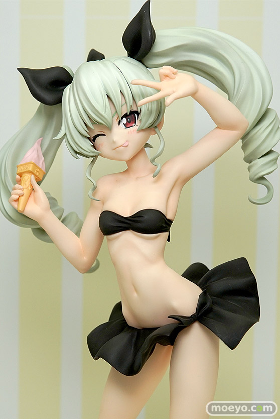 コトブキヤのガールズ＆パンツァー 劇場版 アンチョビ 水着ver.の新作フィギュア彩色サンプル画像12