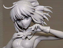 新規メーカー「リコルヌ」新作フィギュア第1弾！「FGO セイバー/アルトリア[リリィ]」監修中原型が展示！【2017冬合同展示会】