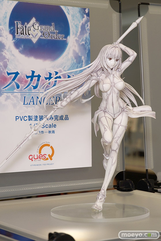キューズQのFate/GrandOrder ランサー/スカサハの新作フィギュア無彩色サンプル画像02