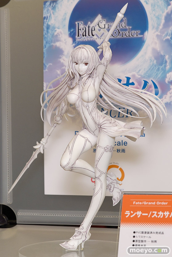 キューズQのFate/GrandOrder ランサー/スカサハの新作フィギュア無彩色サンプル画像03