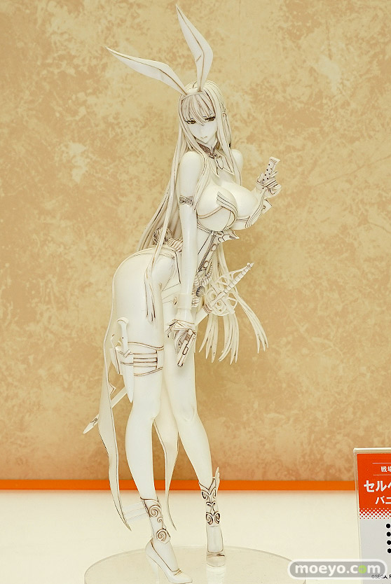 キューズQの戦場のヴァルキュリア セルベリア・ブレス バニースパイVer.の新作フィギュア無彩色サンプル画像01