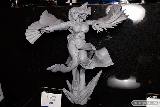 Q-sixの閃乱カグラ SV 雪泉の新作フィギュア原型画像03
