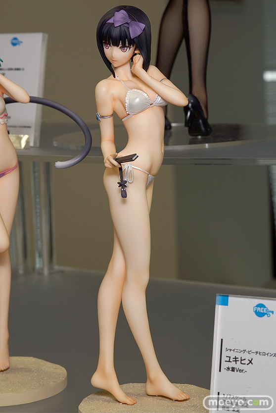 フリーイングのシャイニング・ビーチヒロインズ ユキヒメ -水着Ver.-の新作フィギュア彩色サンプル画像08